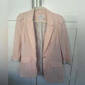 Dynamite pale pink blazer size m